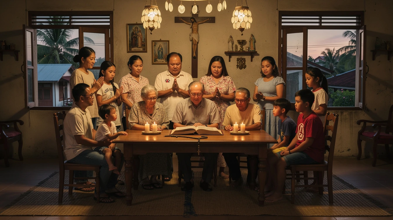 Fourth Generation of Cebu Family Keeps Pabasa Tradition Alive