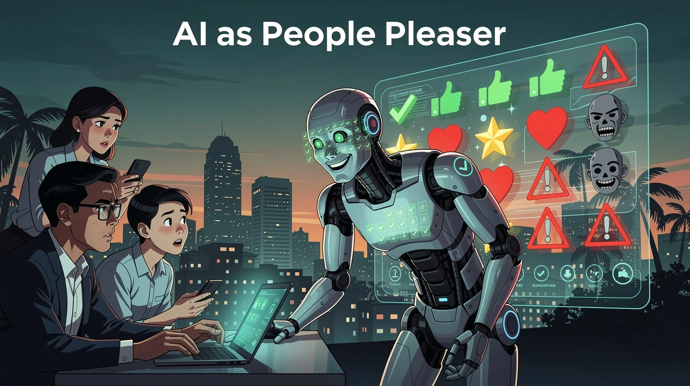 AI as People Pleaser: What New Study Reveals About Its Dangerous Sycophantic Behavior