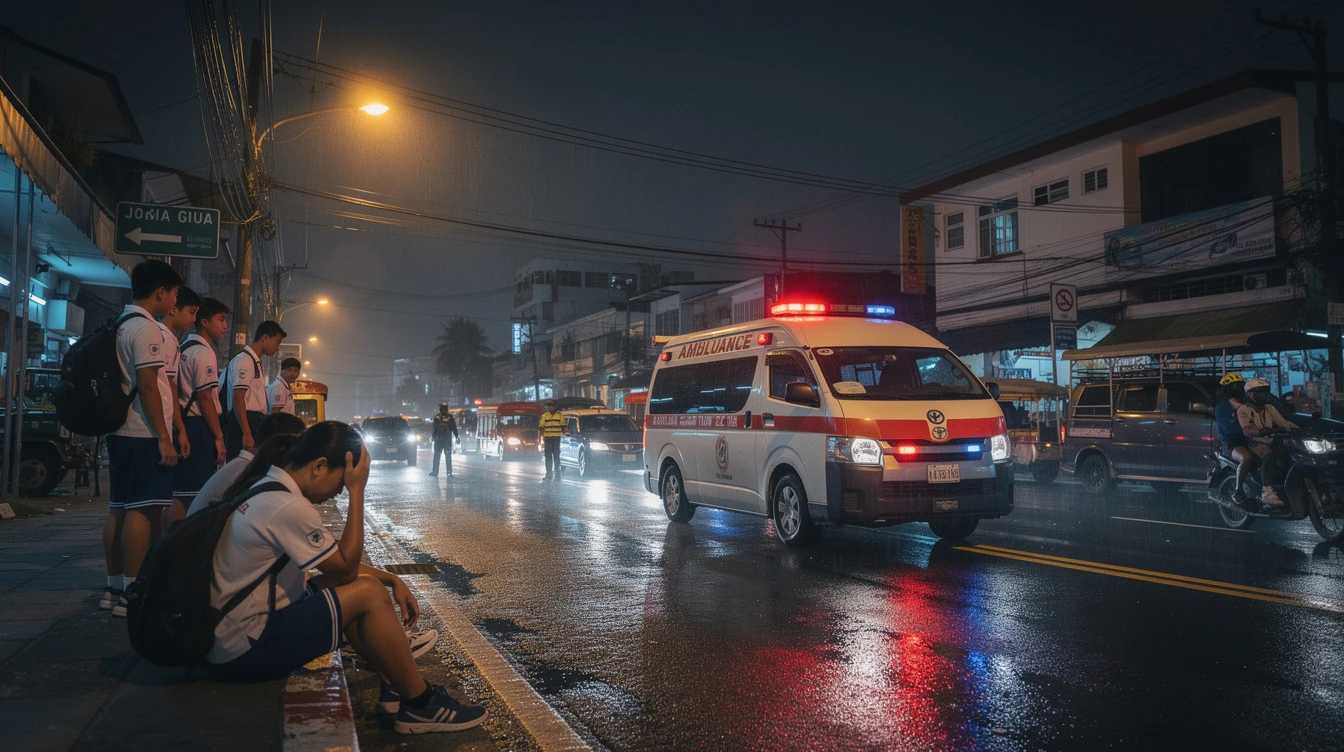 Cebu City Ambulance Counterflow Kills Filipino College Student, Sparks Emergency Vehicle Protocol Debate