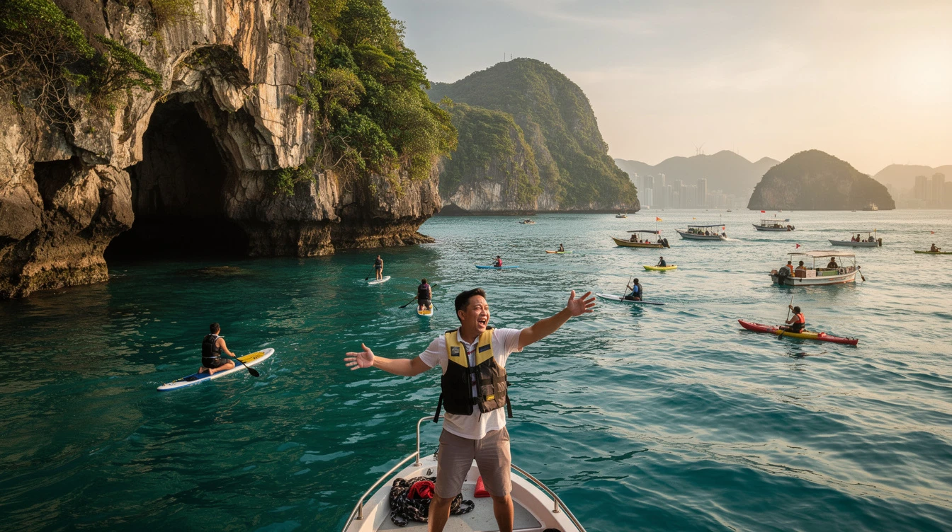 Biyahe ni Drew Explores Hong Kong’s Hidden Water Adventures in Sai Kung