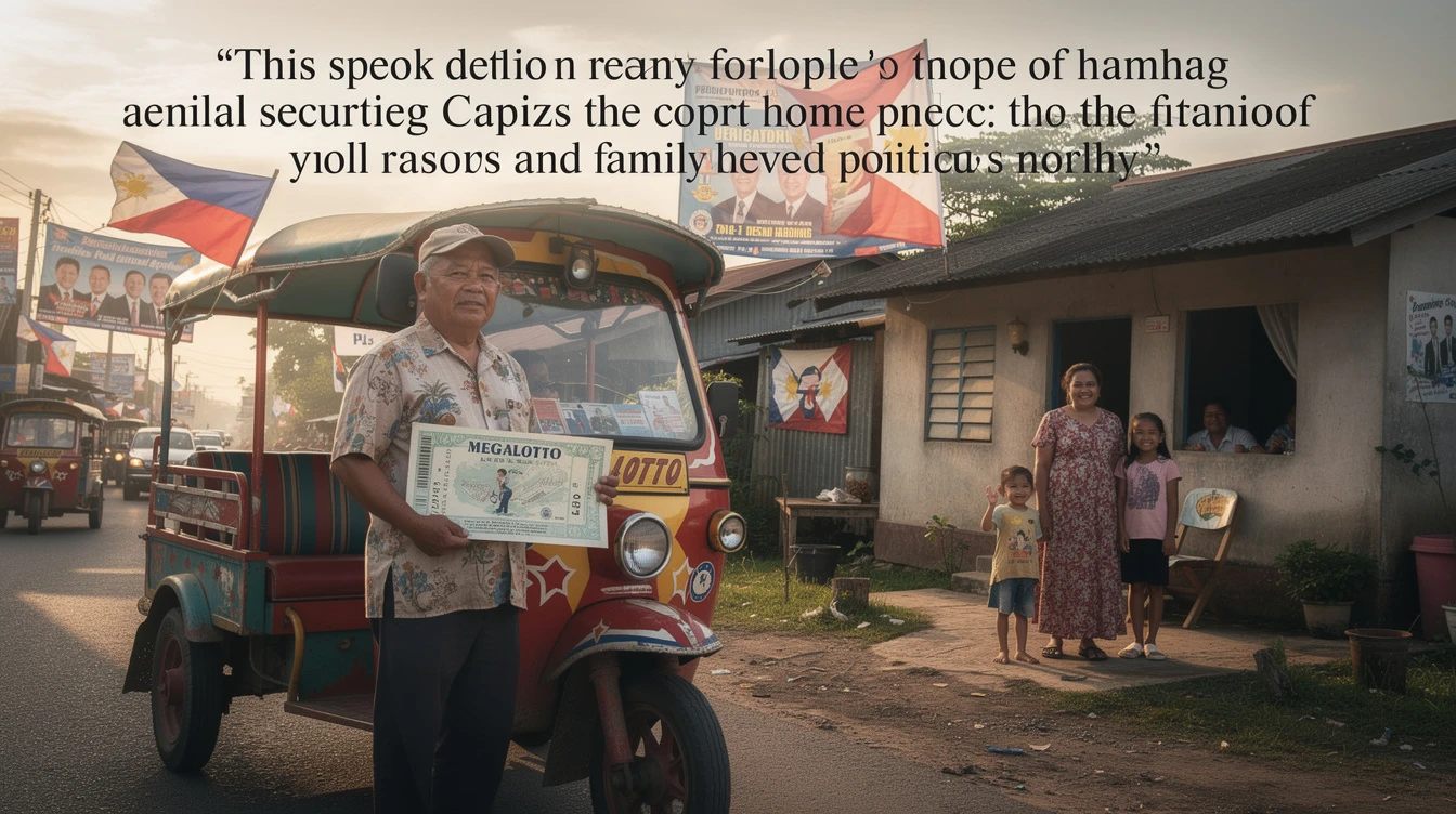 Capiz Tricycle Driver Wins P15 Million Megalotto Jackpot, Dreams of Family Security