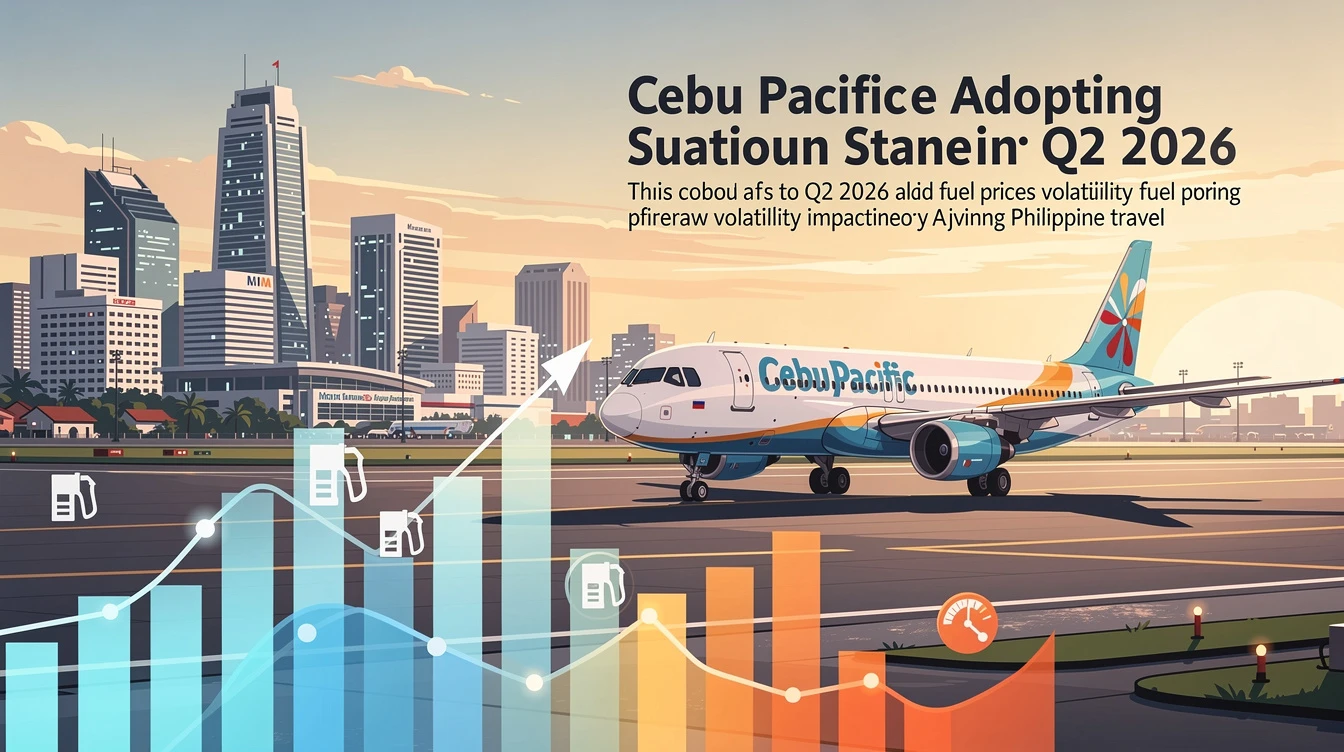 Cebu Pacific Adopts 'Cautious' Stance for Q2 2026 Amid Fuel Price Volatility, Impacting Philippine Travel