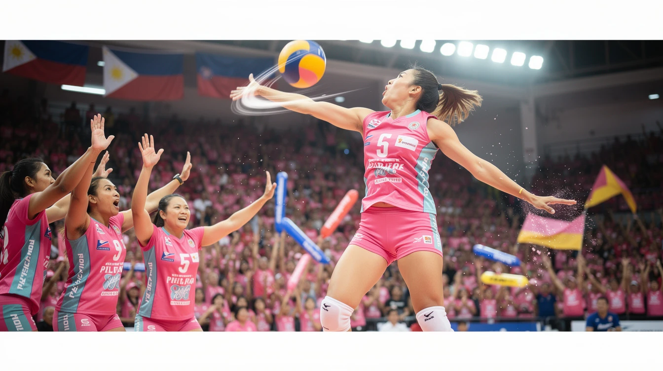 Creamline Cool Smashers Eye Historic 11th PVL Crown, Fueling Filipino Volleyball Fever