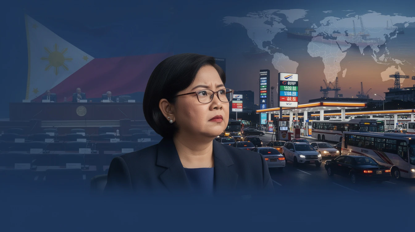 De Lima Seeks Congressional Probe Into Diesel Price Surge Amid Middle East Tensions