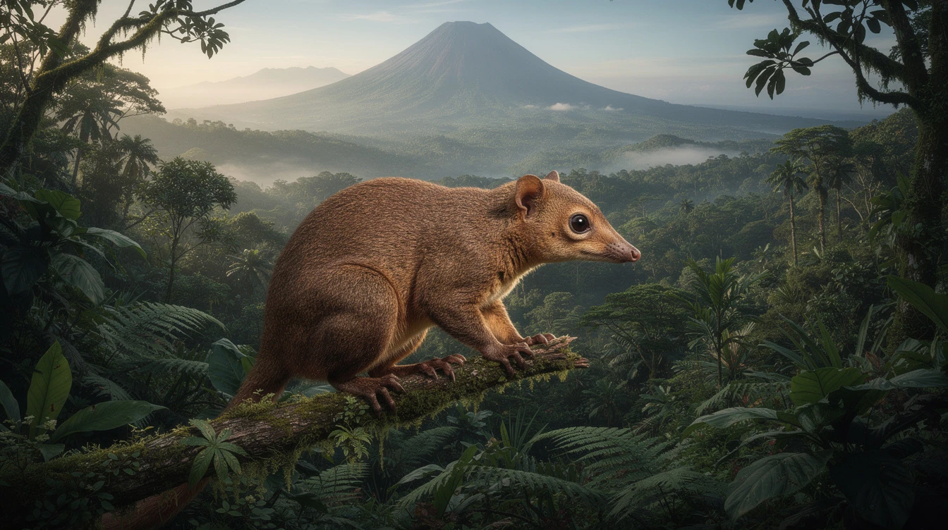Rare Mindanao Treeshrew Documented in Mt. Apo Natural Park