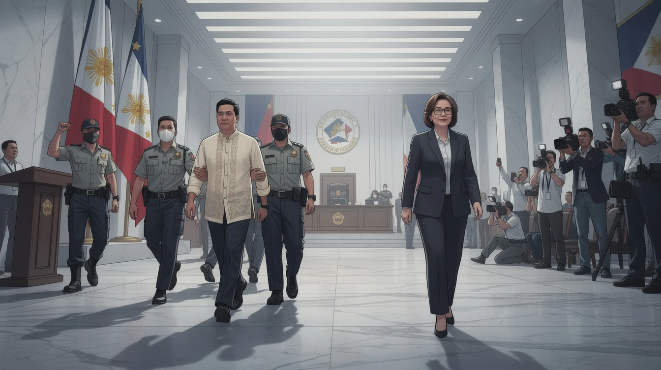 Trillanes, De Lima Arrested Inside Senate Premises in Separate Incidents