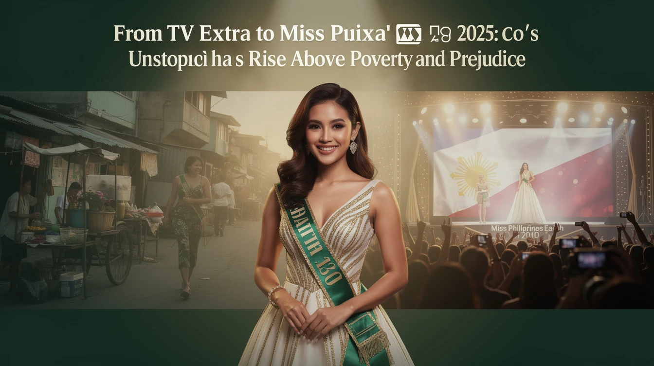 From TV Extra to Miss Philippines Earth: Joy Barcoma’s Unscripted Rise to the Crown
