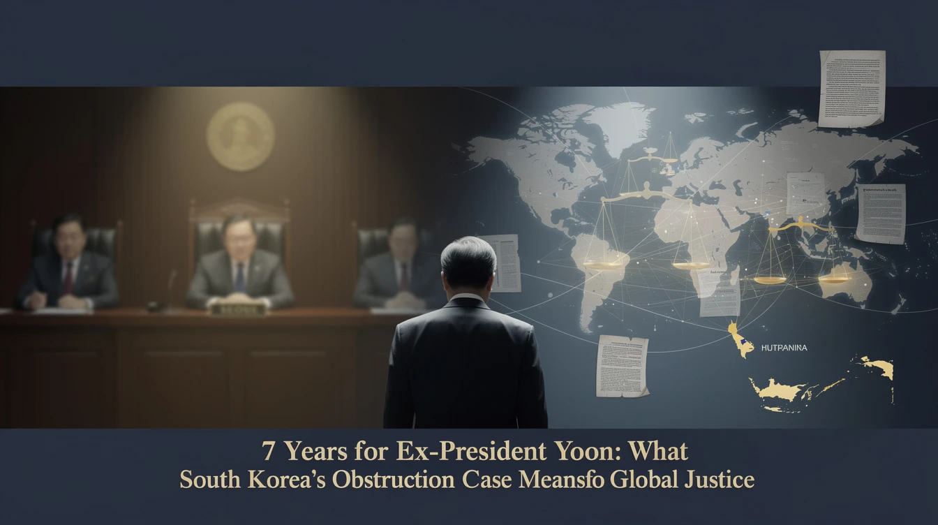 7 Years for Ex-President Yoon: What South Korea's Obstruction Case Means for Global Justice | PinoyPulse