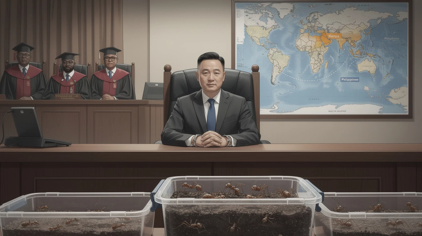 Kenya Jails Chinese Man in Ant Smuggling Case, Highlights Global Wildlife Trafficking Threat to Philippines