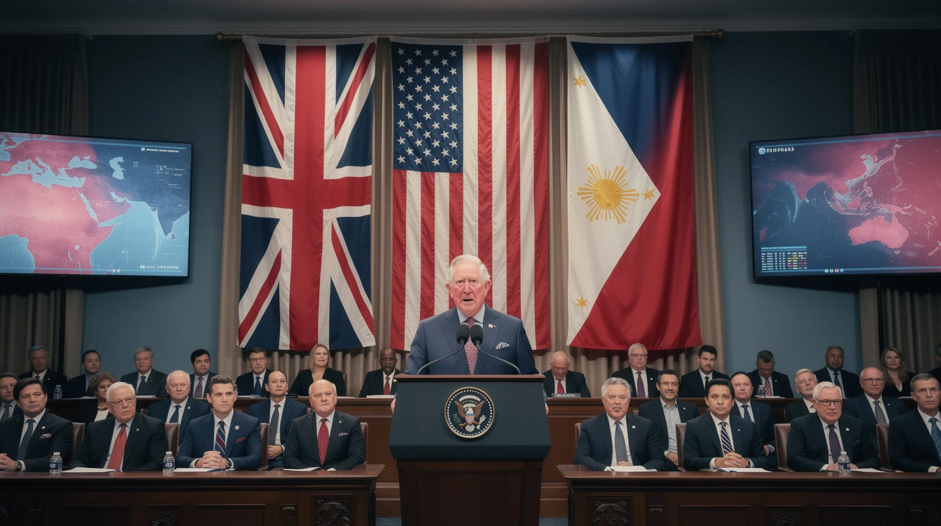 King Charles Tells US Congress UK-Philippines bond mirrors ‘special relationship’ amid Iran war divisions