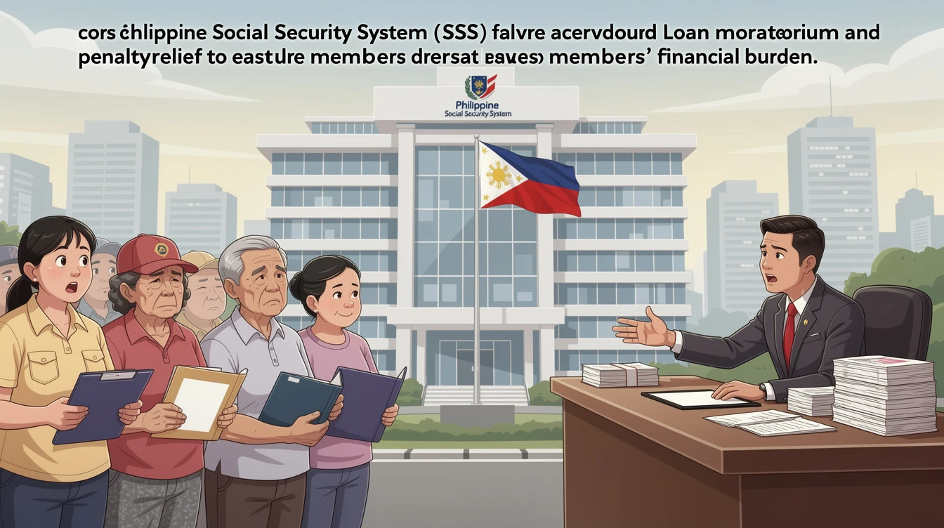 SSS Eyes Loan Moratorium and Penalty Condonation to Ease Members' Financial Burden