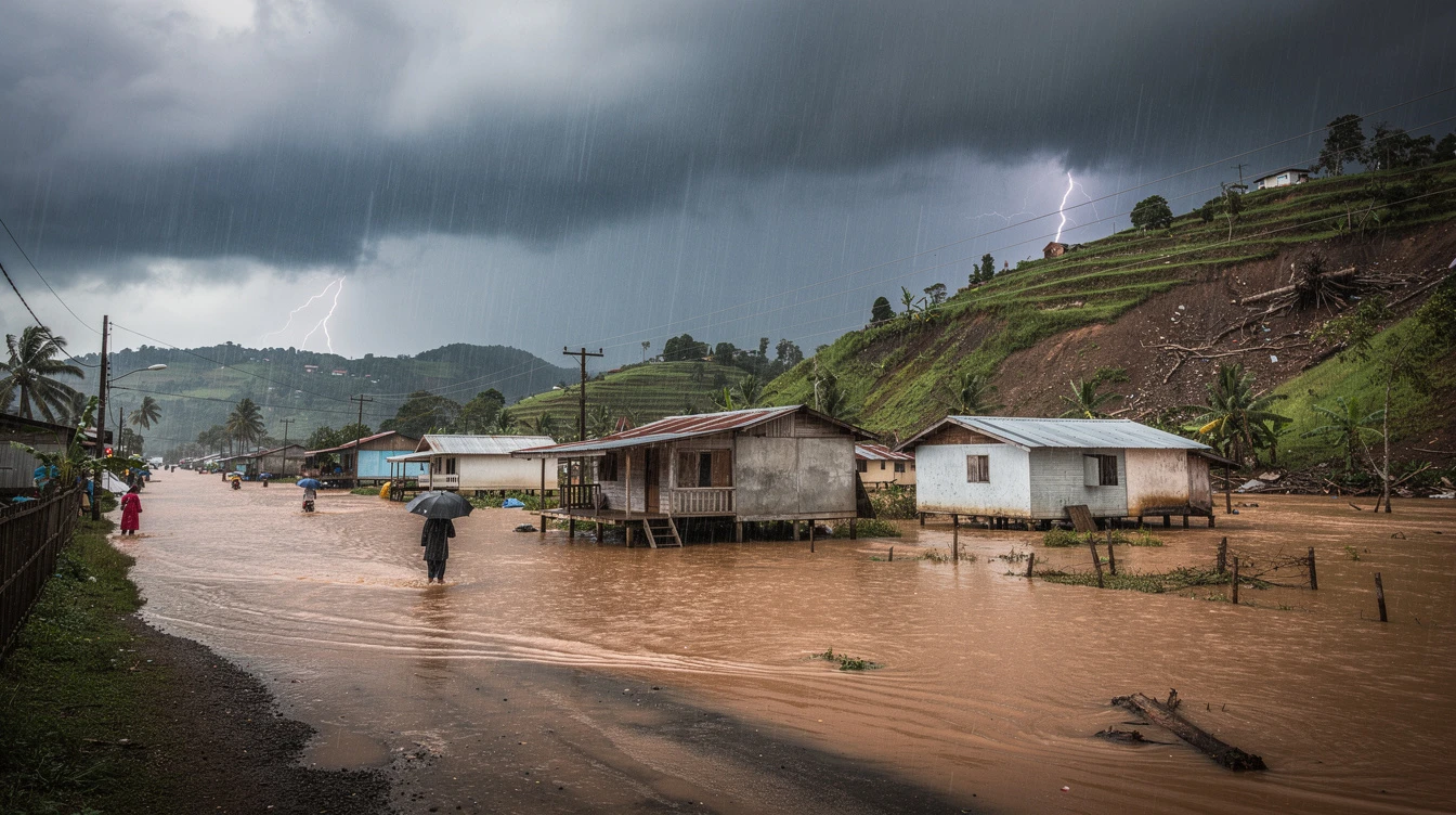 PAGASA warns of flash floods, landslides from localized thunderstorms across Philippines