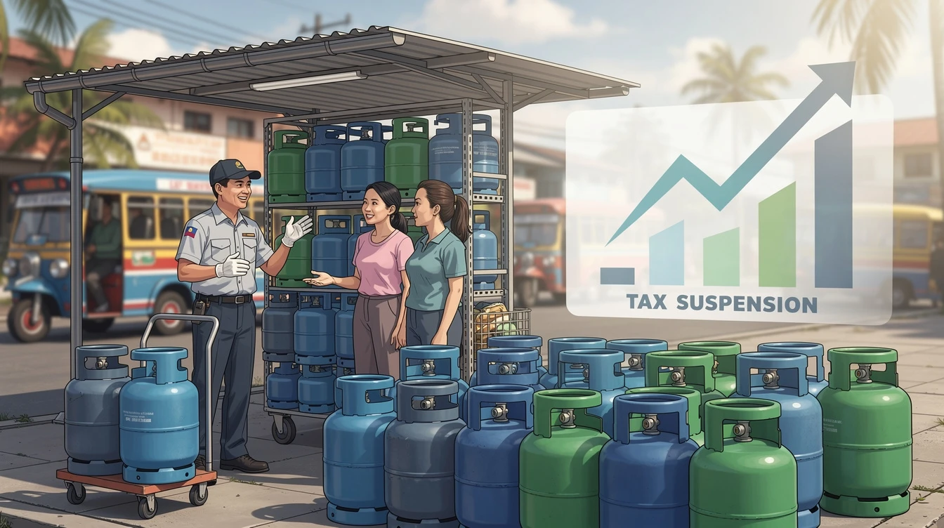 Philippines' LPGMA Urges Sellers to Pass Tax Suspension Savings to Filipino Consumers