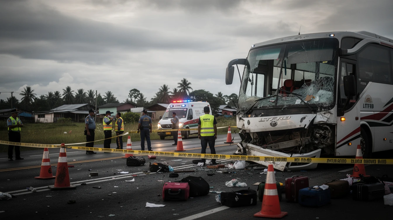 Deadly Camarines Sur Bus Crash: LTFRB Summons Operator, Suspends Operations