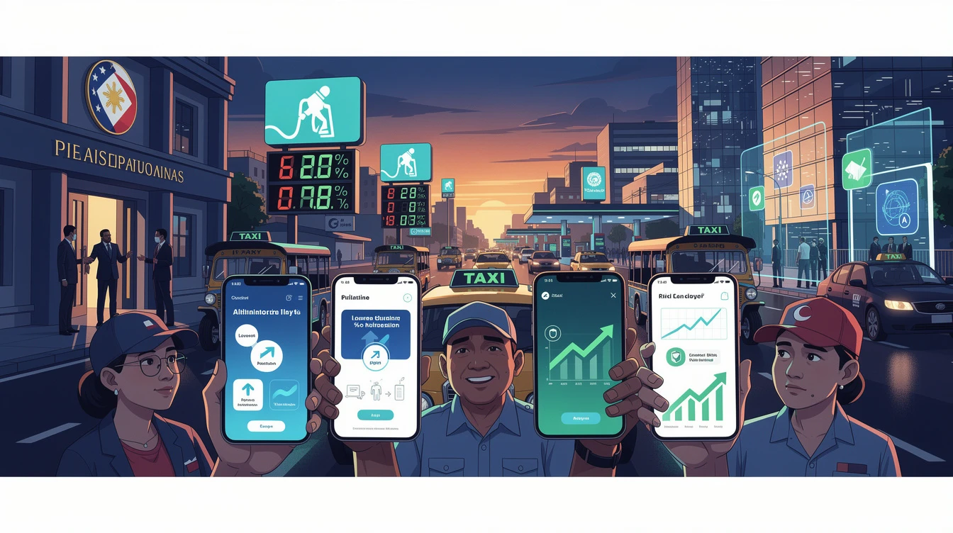 LTFRB Commissions Cut by TNCs to Aid Filipino Drivers Amid Fuel Price Surge