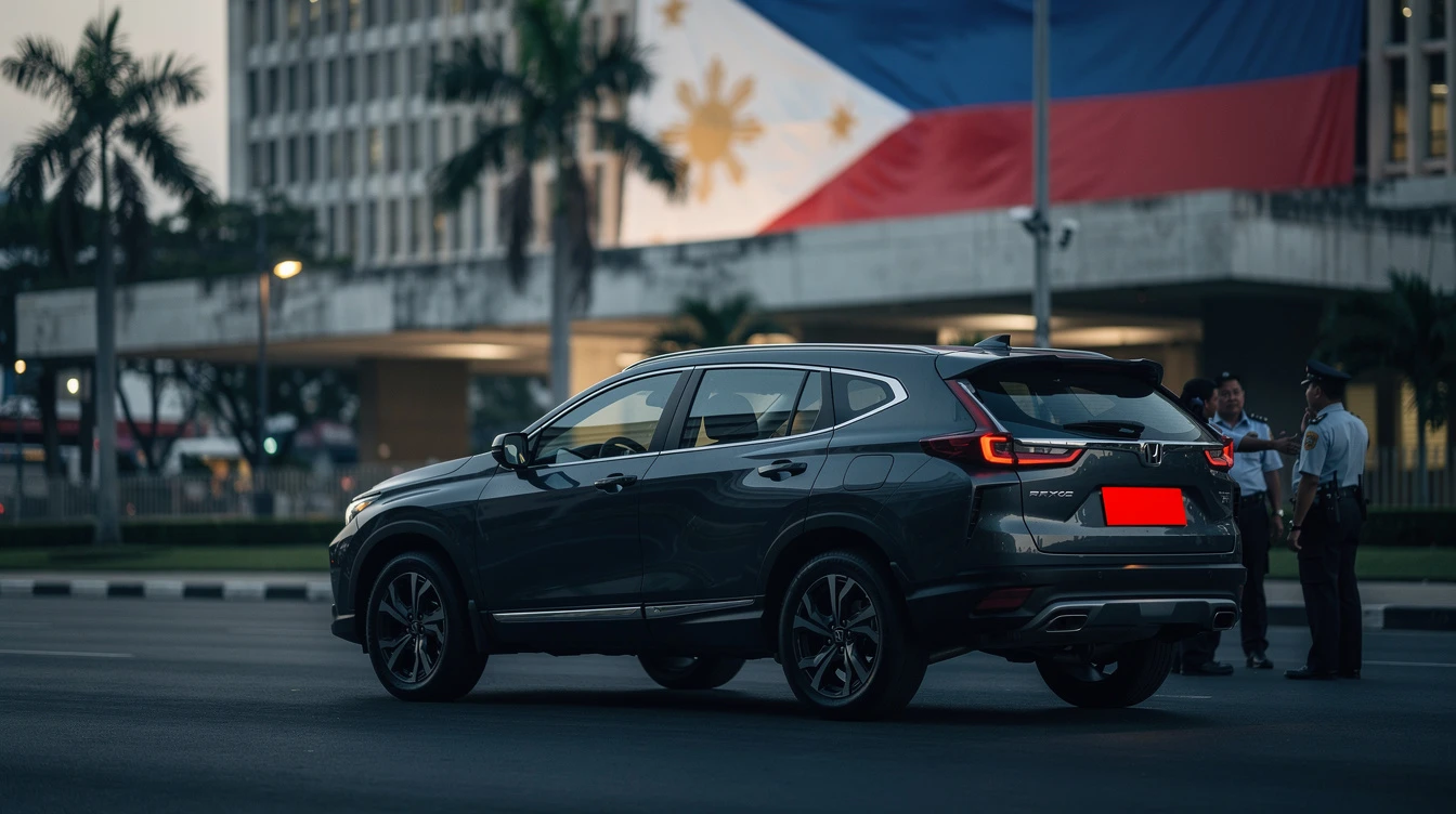 LTO Issues Show Cause Order vs Gov’t Agency Over Fake Red Plate on SUV