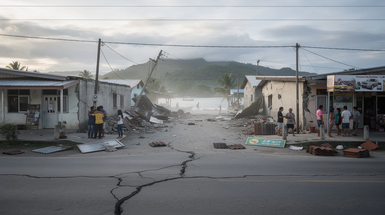 6.0 Magnitude Earthquake Hits Eastern Samar: Minor Damages Reported, No Major Injuries