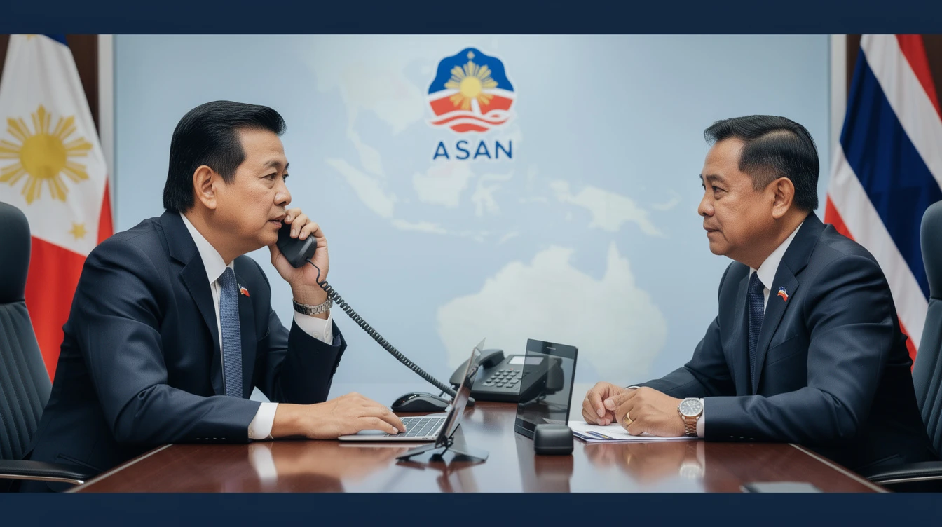 Marcos Strengthens ASEAN Ties, Congratulates Reelected Thai PM Anutin in Key Diplomatic Call