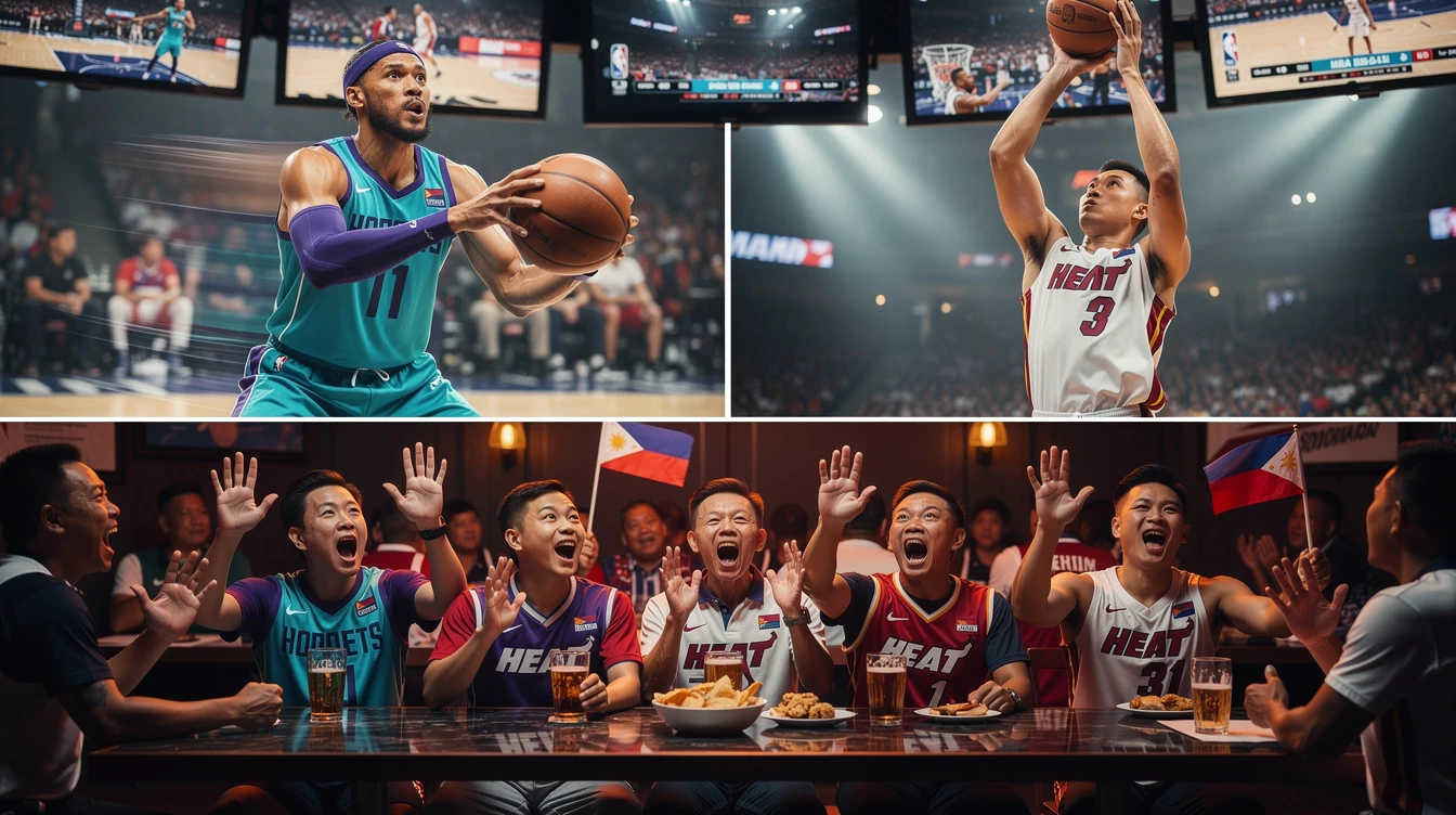 NBA Play-In: Hornets vs Heat Clash Holds Special Interest for Filipino Basketball Fans