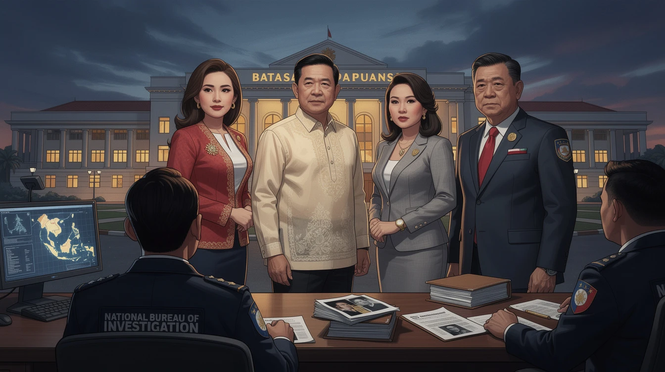 NBI Obtains Key Lead in Death Threats Probe vs. Marcos, First Lady Liza, Romualdez