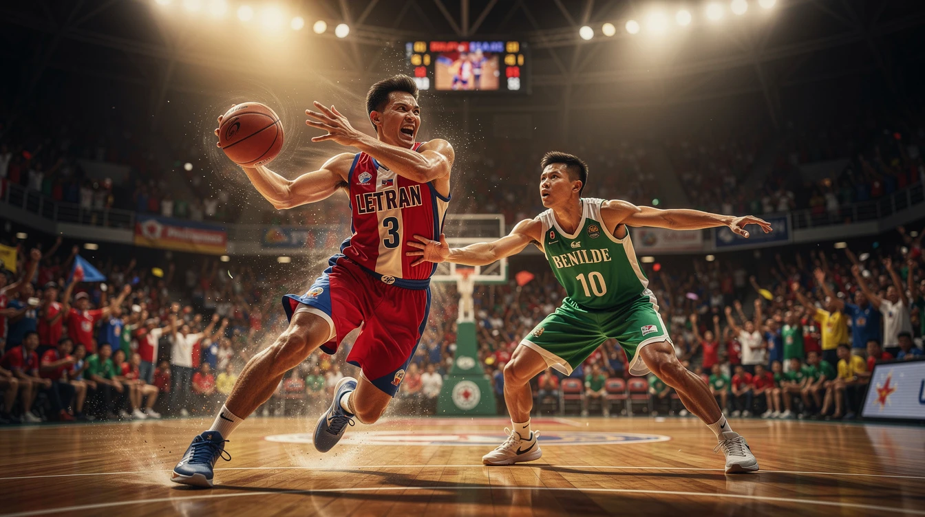 Letran Hands Benilde First Finals Loss in Five Seasons in Game 1 Thriller