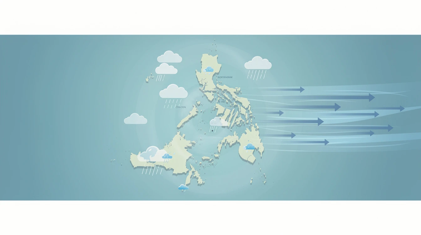 Easterlies Trigger Isolated Rains Over Southern Luzon, Visayas, Mindanao — PAGASA Report