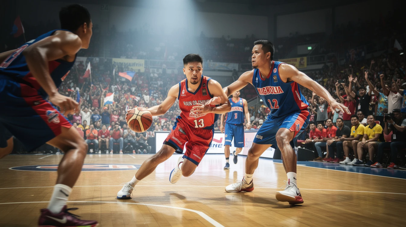 Gian Mamuyac’s clutch performance lifts Rain or Shine past Magnolia in PBA Season 50 heated battle