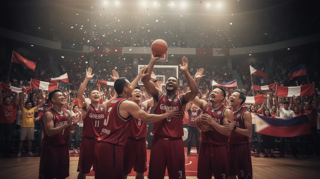 Ginebra's Third Straight PBA Win Highlights Team's Resilience for Filipino Fans