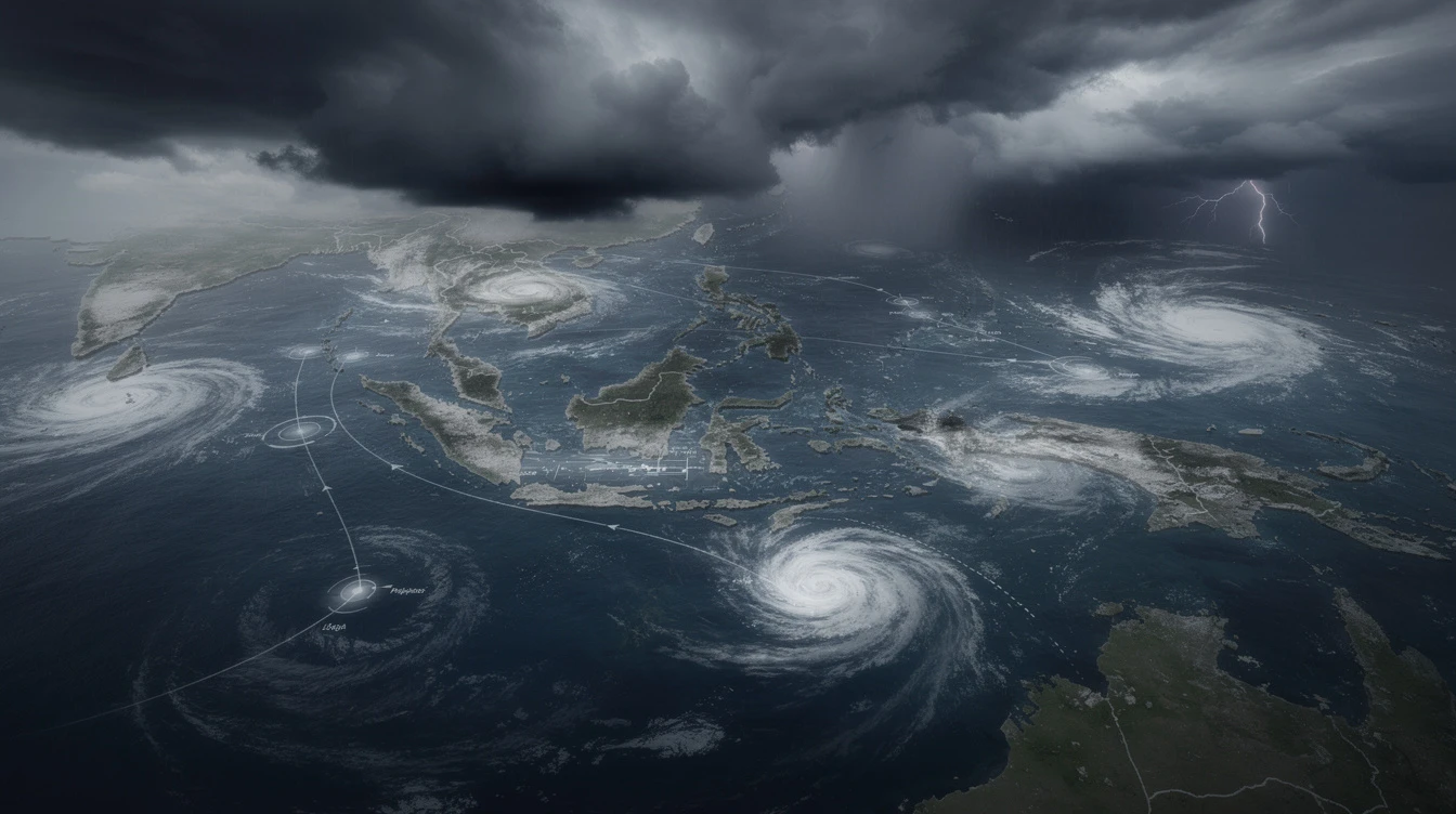 Philippines Braces for 9 to 17 Tropical Cyclones Until October 2026, PAGASA Warns