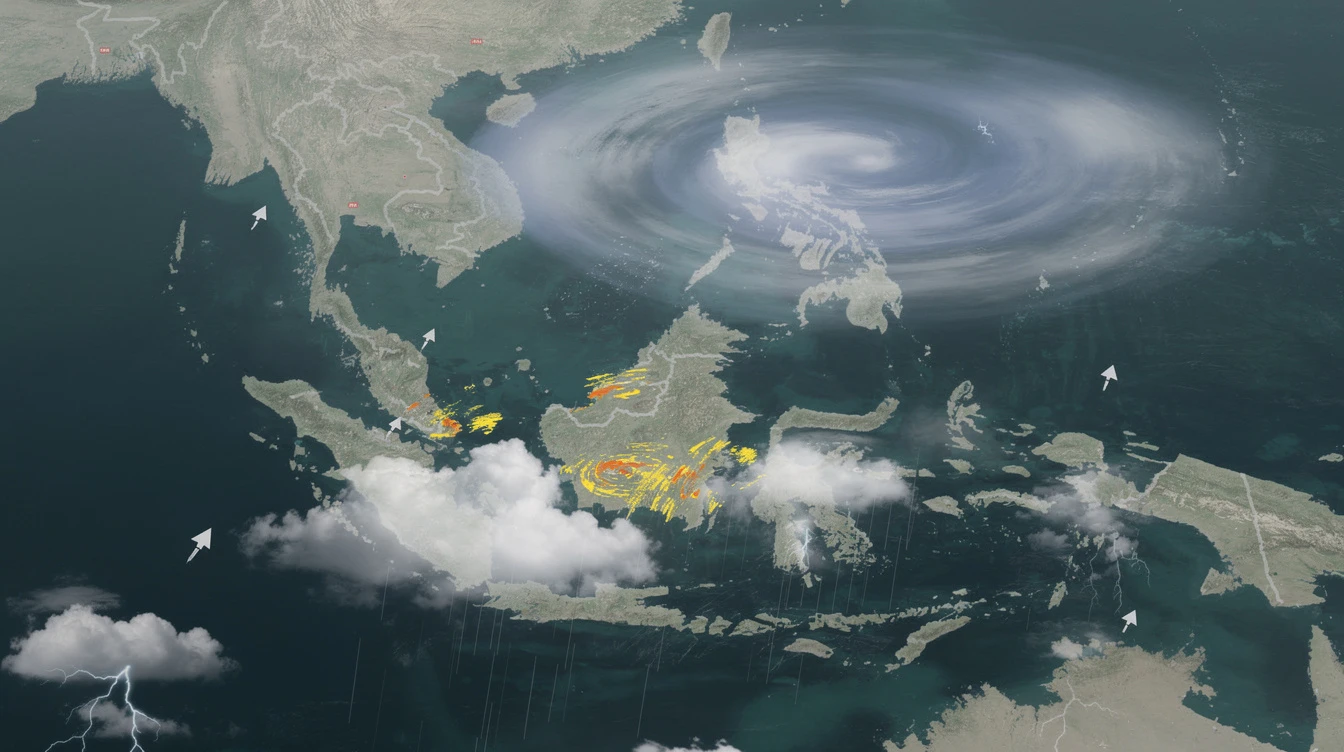 PAGASA Warns of Thunderstorms Across Philippines Despite High Pressure Ridge Over Luzon