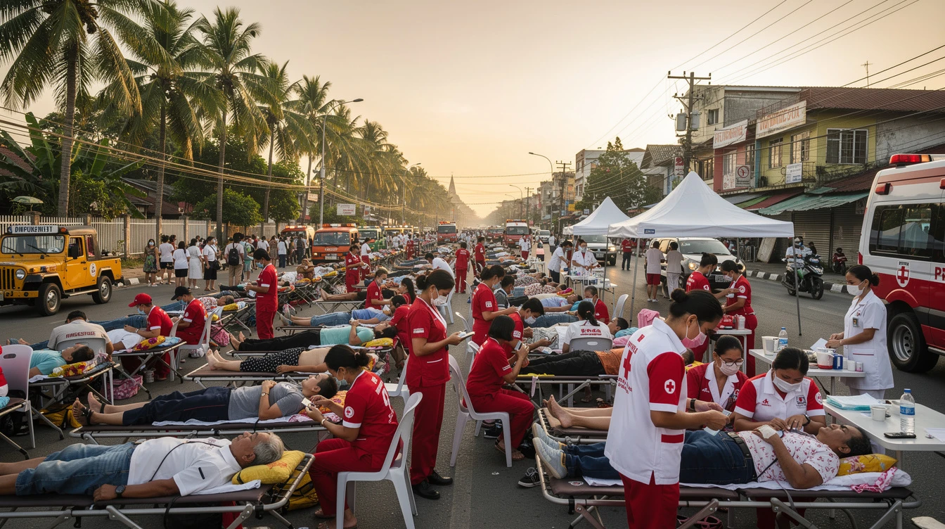 Philippine Red Cross Treats Over 7,000 Patients During Holy Week 2026 Operations