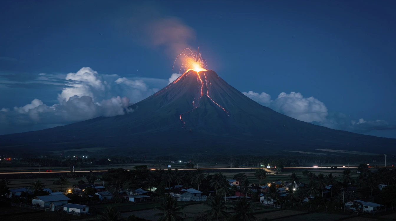Mayon Volcano Records Minor Strombolian Activity on Day 100 of Eruption, PHIVOLCS Maintains Alert Level 3
