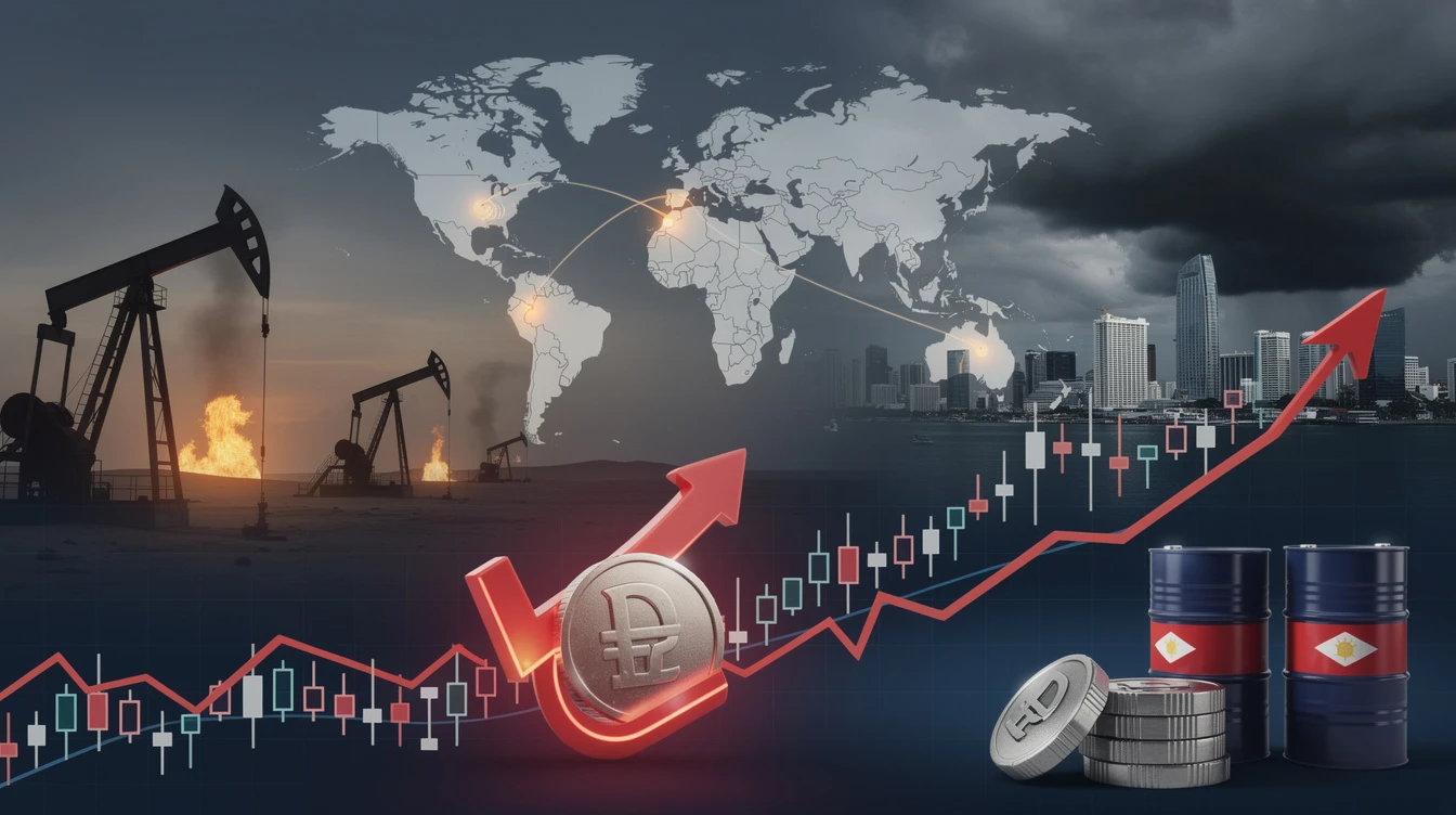Oil Price Surge from Middle East Tensions Threatens Philippine Inflation, Peso