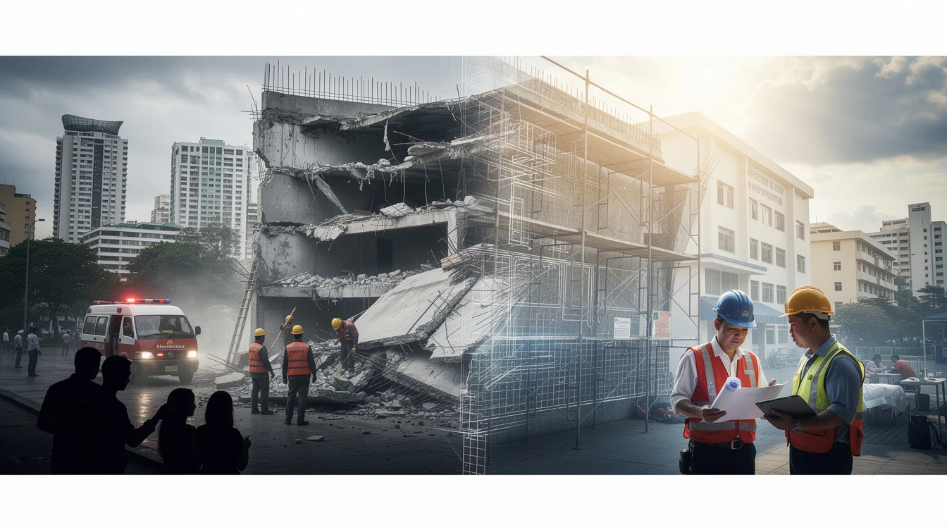 7 Dead in Bengaluru Hospital Wall Collapse: What PH Infrastructure Must Learn | PinoyPulse