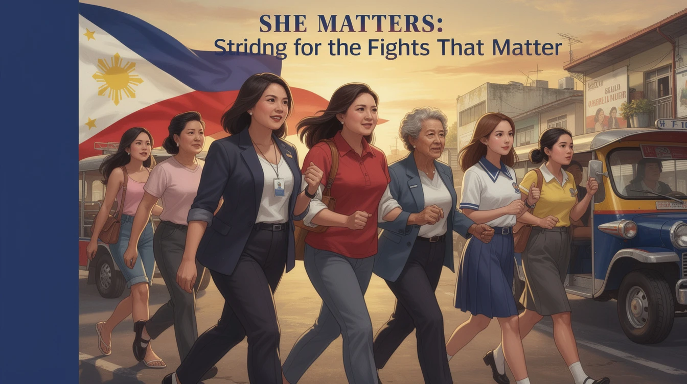 SHE MATTERS: Striding for the Fights That Matter