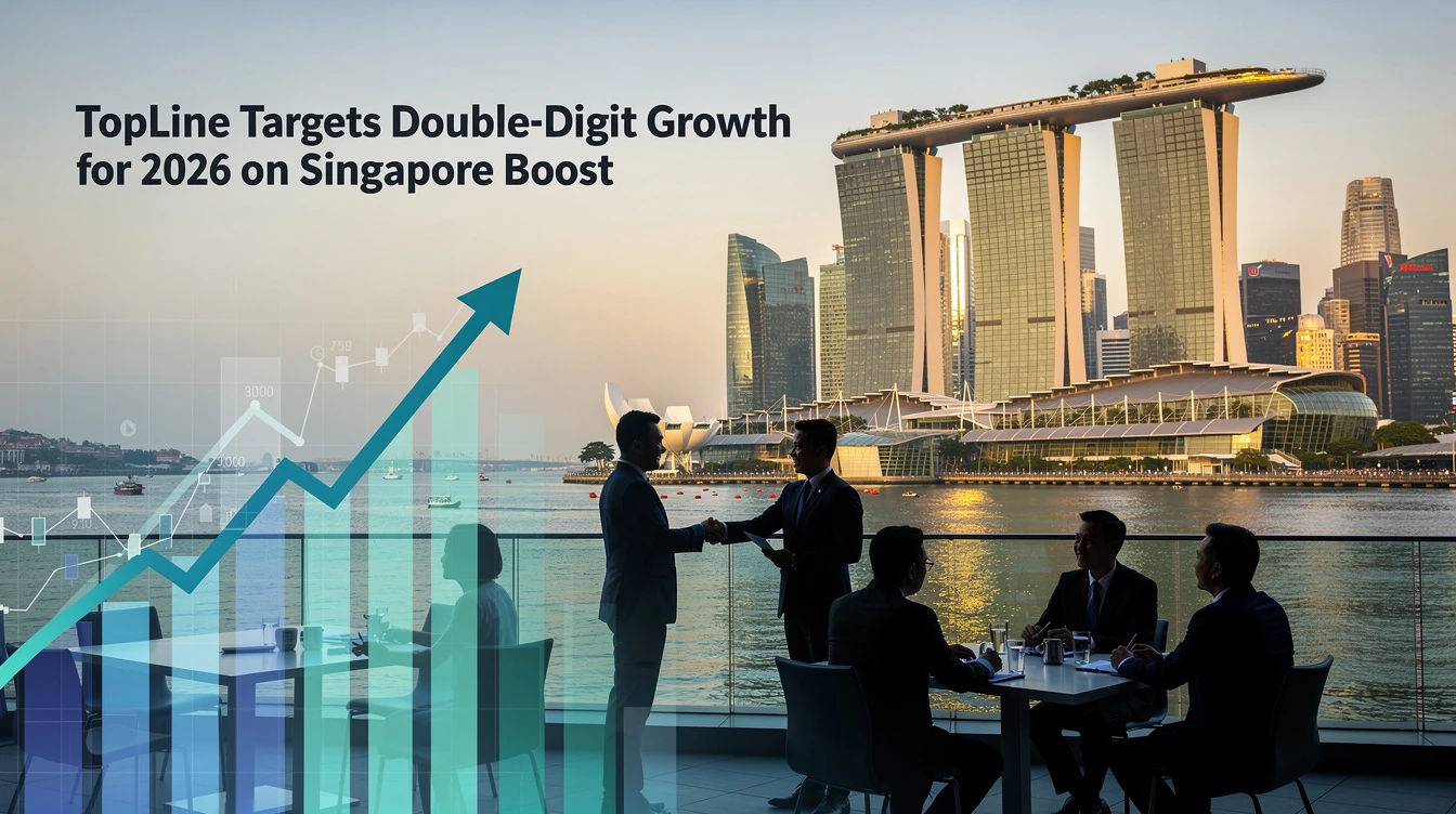 TopLine Targets Double-Digit Growth for 2026 on Singapore Boost