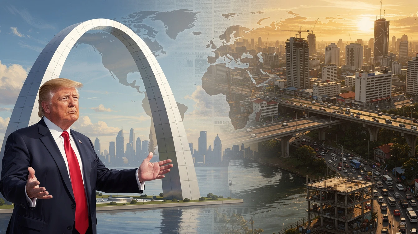 Trump's 'Independence Arch' Proposal Draws Global Attention, Philippines Weighs Infrastructure Priorities