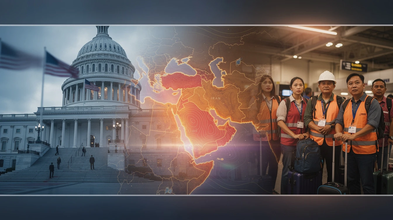 US Senate Republicans Block Iran War Powers Measure, Raising Concerns for Filipino OFWs in Middle East