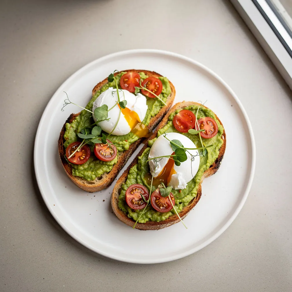 Loaded Avocado Toast Pan - Breakfast recipe