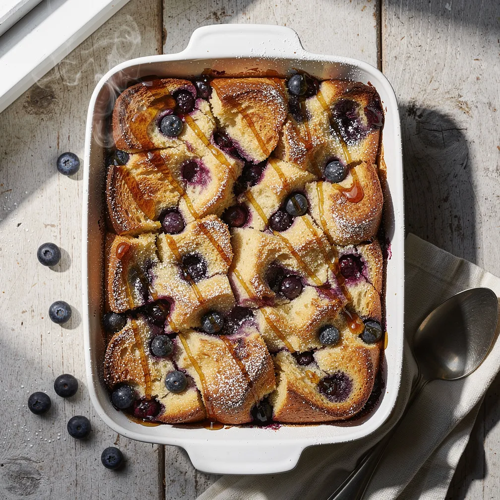Blueberry French Toast Casserole - Breakfast recipe