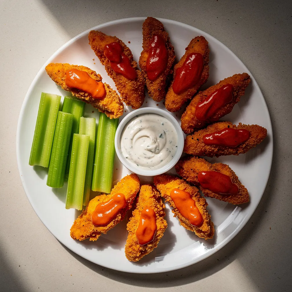Crispy Buffalo Chicken Tenders - Dinner recipe