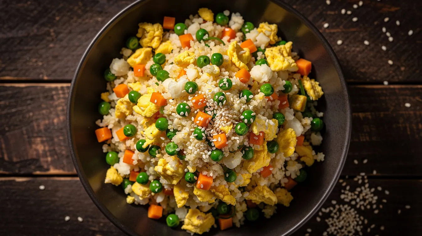 Cauliflower Fried Rice - Lunch recipe