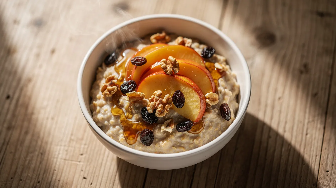 Cinnamon Apple Oatmeal - Breakfast recipe