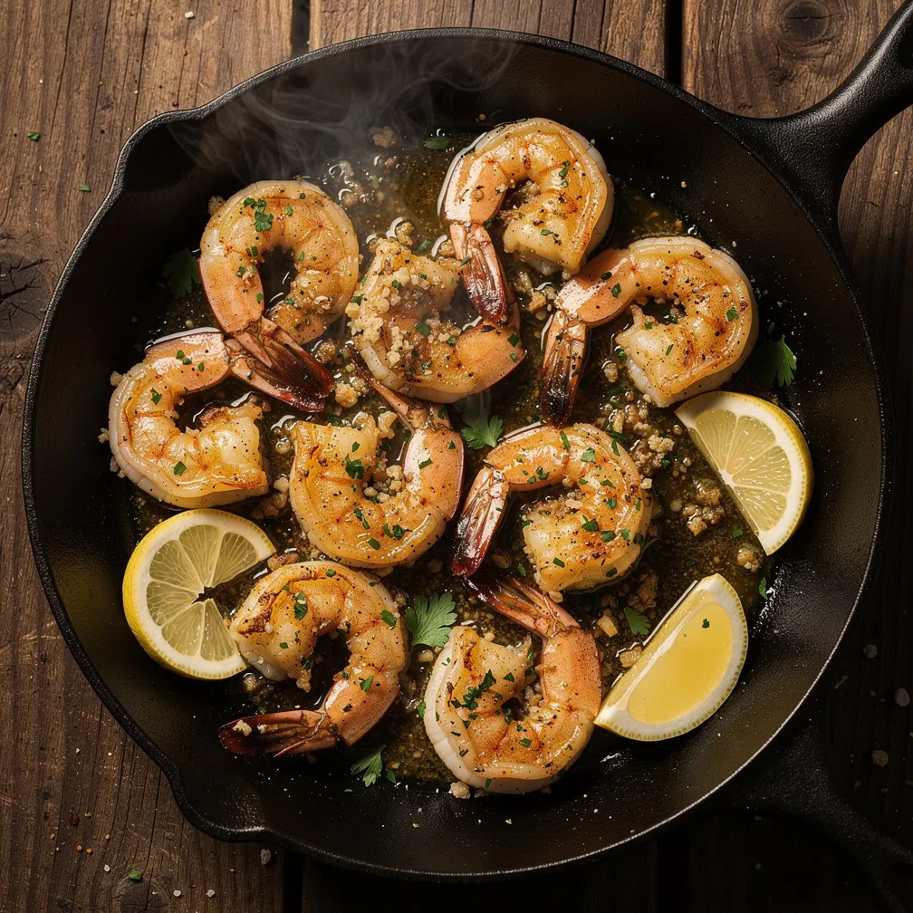 Garlic Butter Shrimp - Dinner recipe