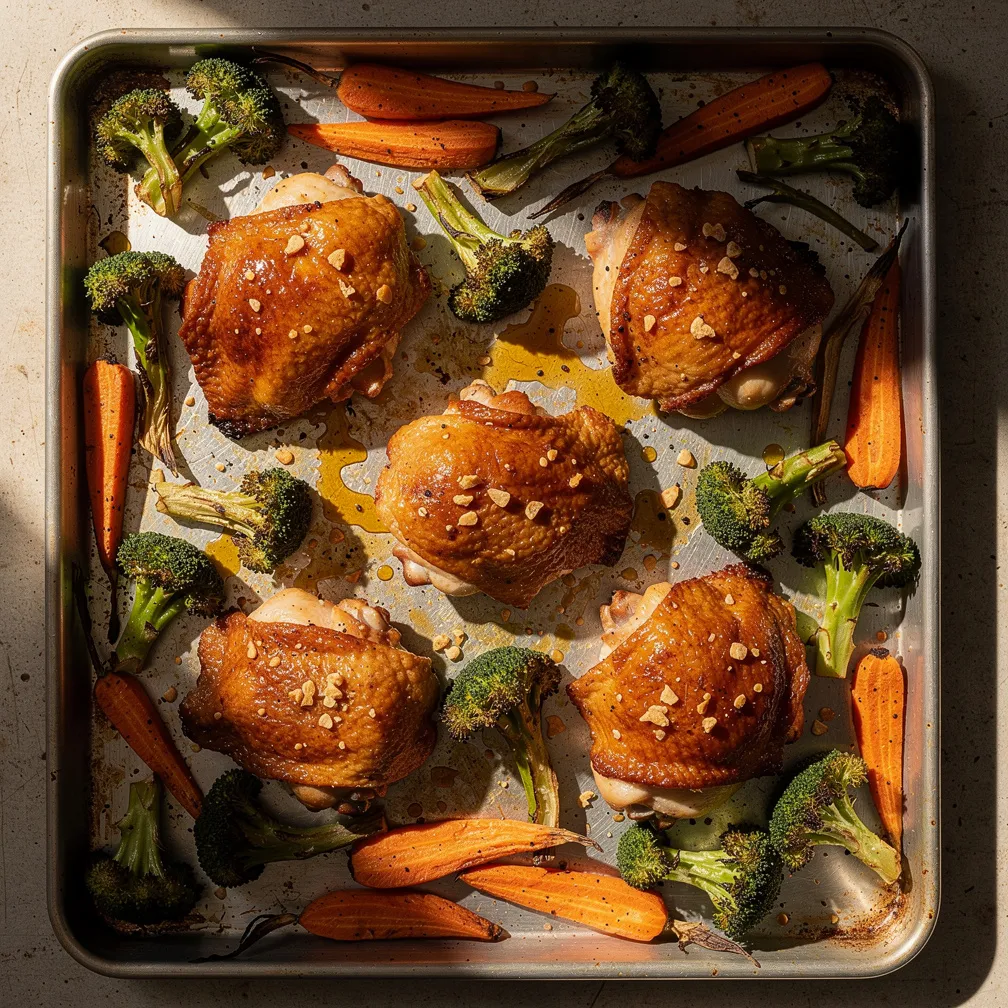 Honey Garlic Chicken Thighs - Dinner recipe