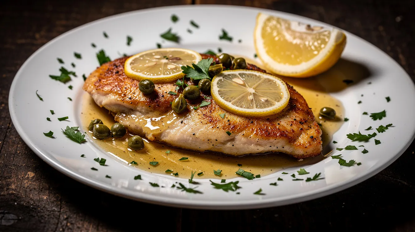 Lemon Caper Chicken - Dinner recipe