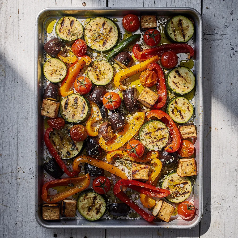 Mediterranean Vegetable Pan - Vegetarian recipe