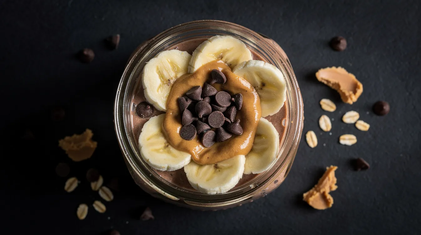 Chocolate Protein Overnight Oats - Breakfast recipe