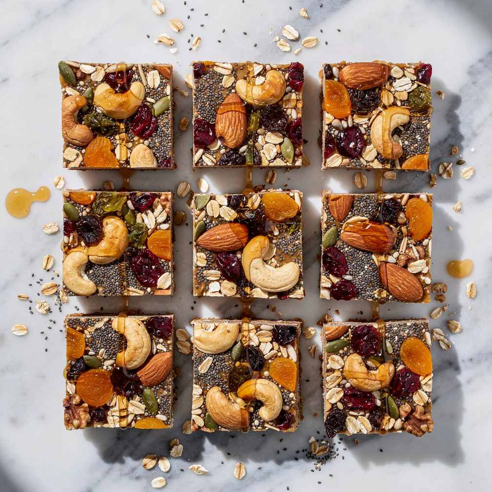 Trail Mix Energy Bars - Snacks recipe