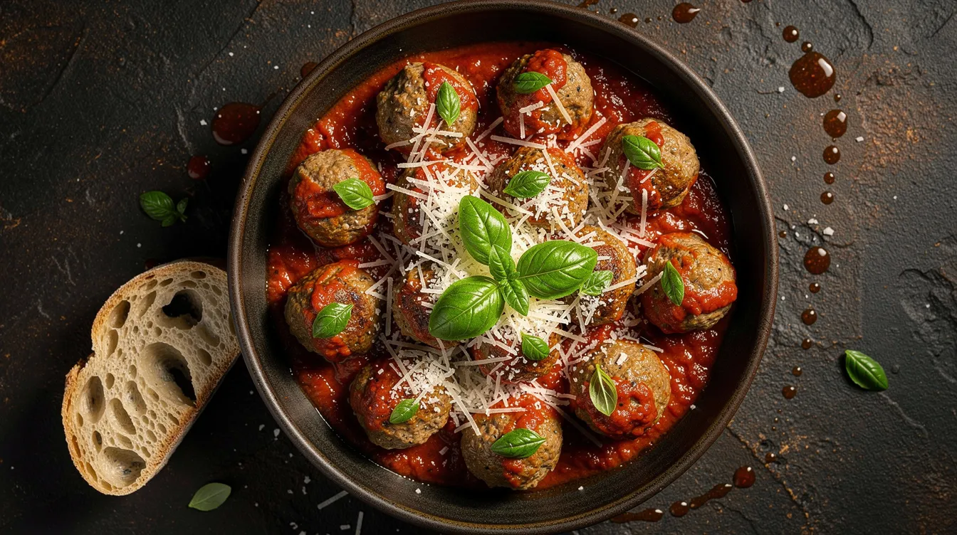 Turkey Veggie Meatballs - Dinner recipe